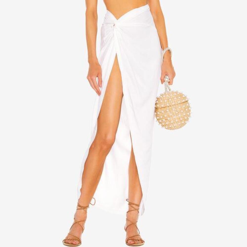 OW Intimates x Revolve Iris Skirt Size XS White Coastal Beachy Resort‎ Summer